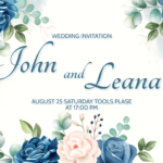 Wedding invitation templates to customize