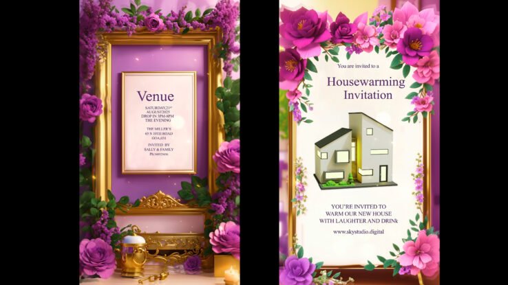 Housewarming Invitation Cards
