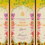 A Joyful Haldi Invite