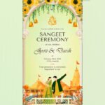 Traditional Indian Wedding Invitation Mobile Video